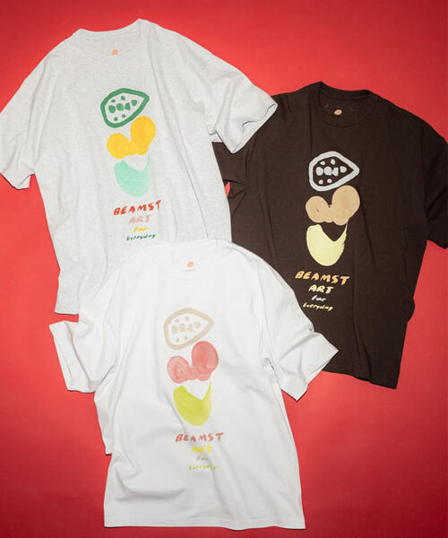 빔즈 T X Mayumi Yamase 반팔 티 75-08-1251-146