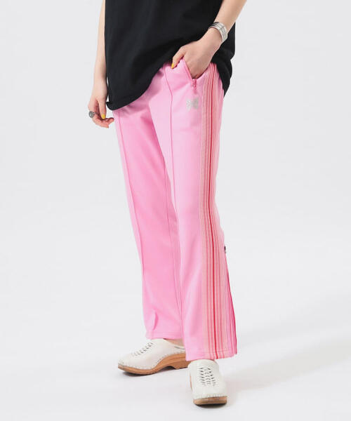 빔즈 재팬 X 니들스 트랙 지퍼 플레어 팬츠 여성 바지 13-24-0505-334