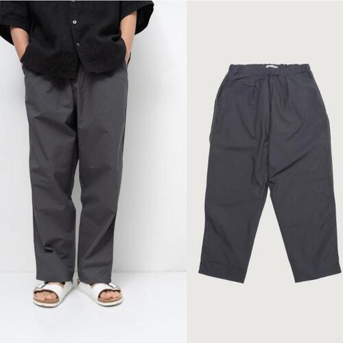 오디너리핏츠 린넨 바지 COTTON LINEN EAZY TROUSER PT007-GRY