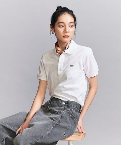 뷰티앤유스 X 라코스테 여성 반팔 폴로 티 25SS 1617-499-6160