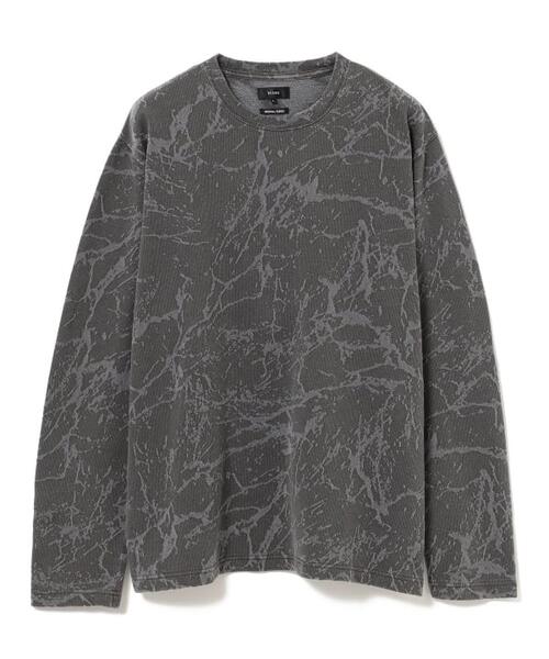 빔즈 스플래시 자카드 긴팔 티 빈티지 마블 11-14-0529-147
