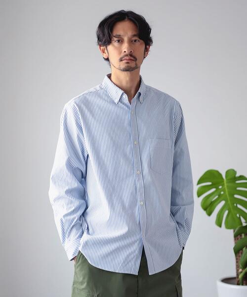 B MING by BEAMS 빔즈 퀵 드라이 옥스포드 버튼 다운 셔츠 92-11-0374-277