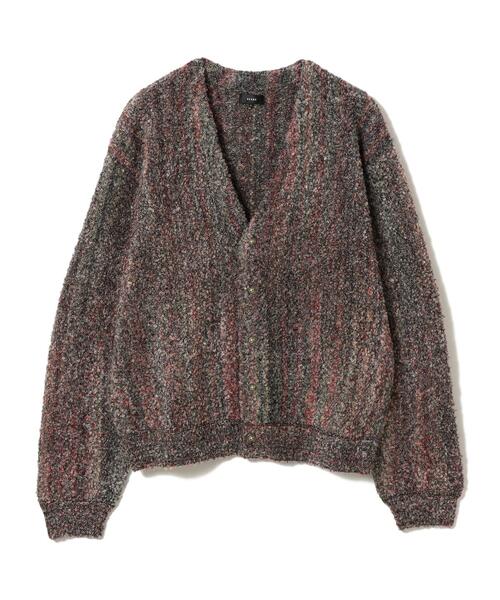 빔즈 5 게이지 부클레 스트라이프 가디건 와이드 11-15-1854-147