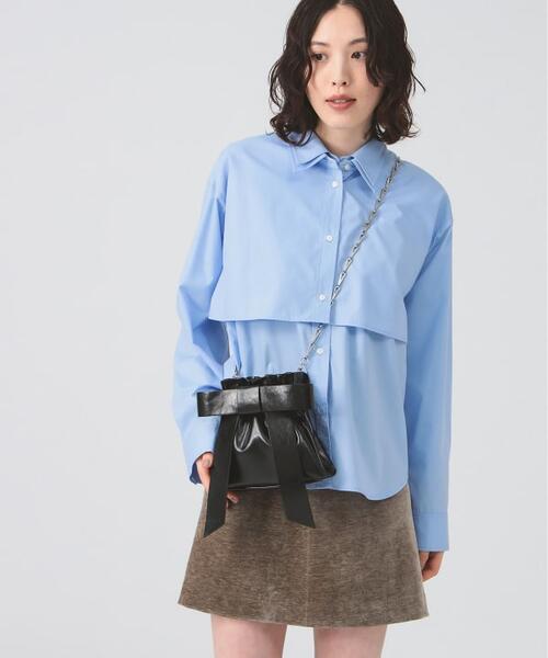 레이 빔즈 리본 백 숄더백 여성 가방 61-61-2164-339