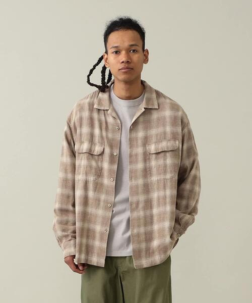 필그림 서프서플라이 셔츠 Vincent Melange Ombre Shirt 36-11-0586-065