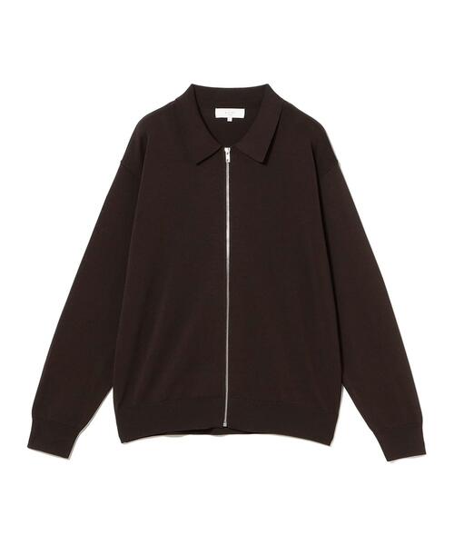 B MING by BEAMS 빔즈 12G 지퍼 집업 폴로 가디건 92-15-0365-286
