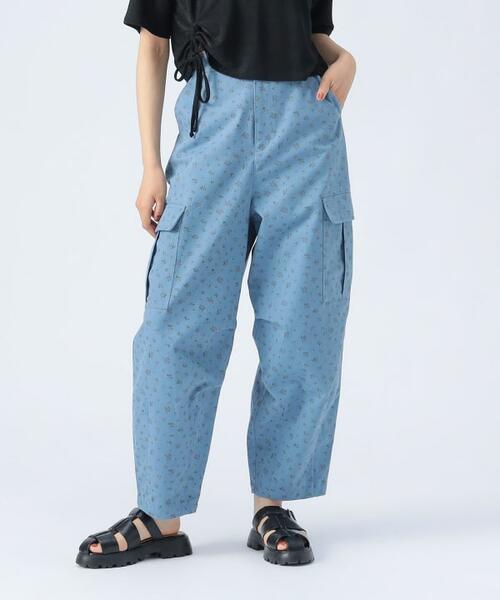 빔즈 하트 플로럴 카고 팬츠 여성 바지 43-23-0212-152