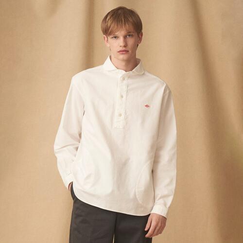 단톤 남성 옥스포드 라운드 칼라 풀오버 셔츠 25SS DT-B0282 SOX