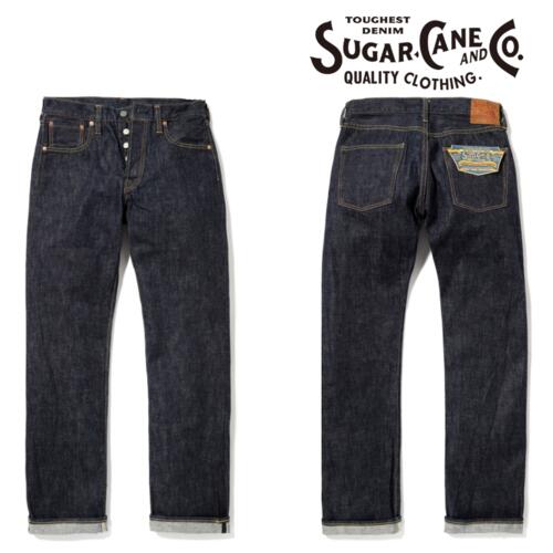 슈가케인 1947 데님 팬츠 12oz TYPE-II 청바지 슬림 스트레이트 SC42009
