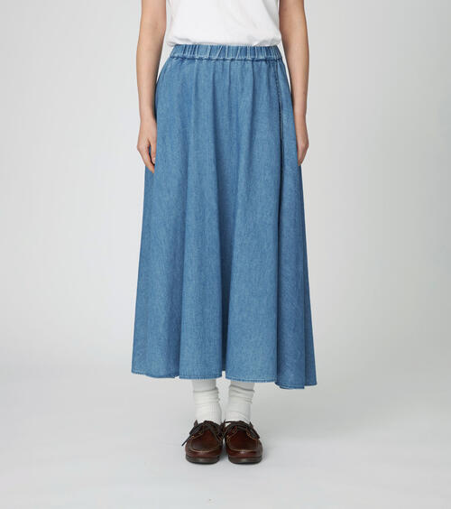 나나미카 스커트 치마 Light Denim Circular Skirt 25SS S25SE088