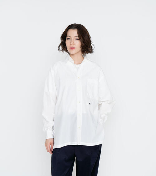 나나미카 셔츠 여성 Traditional Fit Shirt SUGS402 25AW