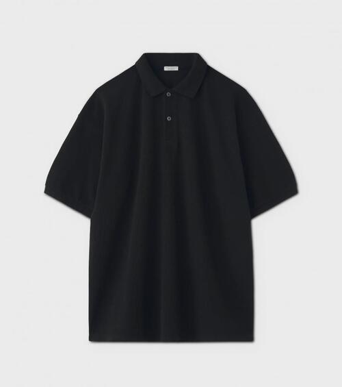 피그벨 반팔 폴로 티 Seed Stitch Short Sleeve Polo