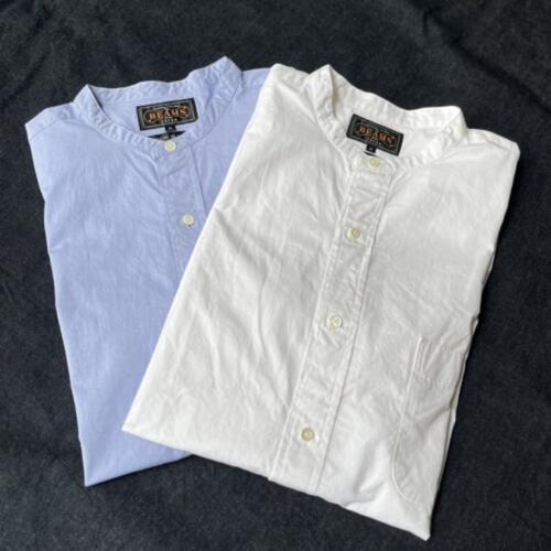 빔즈 플러스 셔츠 Band Collar 120/3 Broad Classic Fit 38-11-0482-139