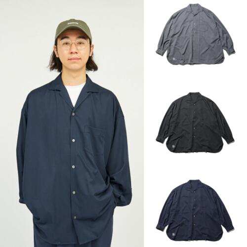 프레쉬서비스 셔츠 COOLFIBER OPEN COLLAR L/S SHIRT 25SS