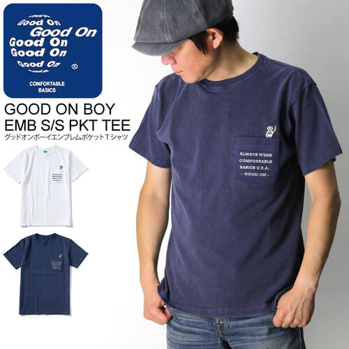 굿온 반팔 티 포켓 GOOD ON BOY GOST1812