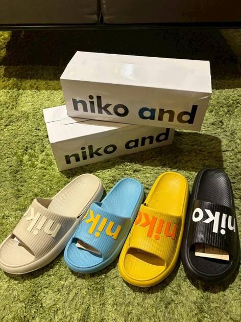 니코앤드 로고 샌들 슬리퍼 289696