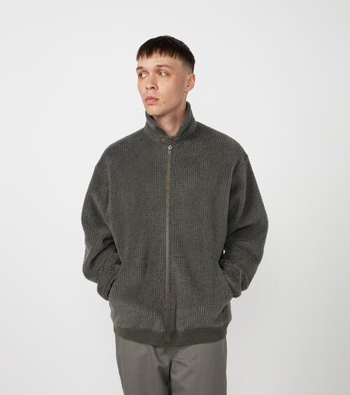 노스페이스 퍼플라벨 재킷 POLARTEC Wool Fleece Sweater Jacket N25FA051