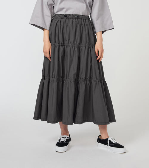노스페이스 퍼플라벨 65/35 Field Tiered Skirt NTW5362N