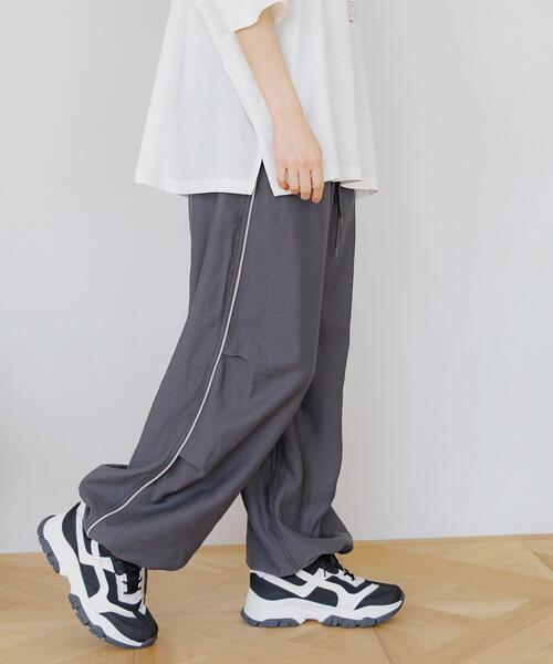 니코앤드 사이드라인 팬츠 와이드 바지 240737