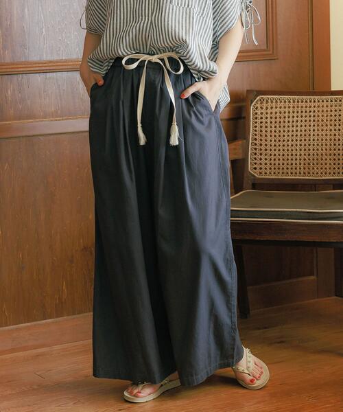 니코앤드 드라이 이지 팬츠 와이드 바지 240734