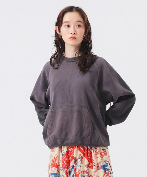 웨어하우스 X 빔즈 보이 후드 스웨트 티 맨투맨 여성 13-13-0448-386