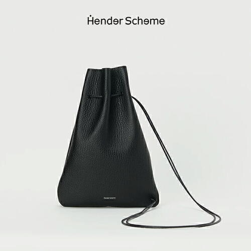 핸더스킴 Zacc 드로우스트링 숄더백 가죽 가방 ol-rb-zac