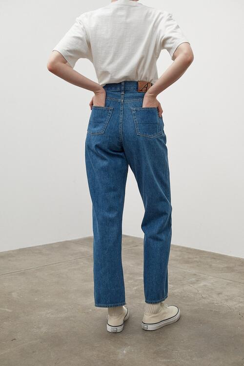 아나토미카 618 MARILYN 1 인디고 USED WASH 여성 데님 팬츠 청바지