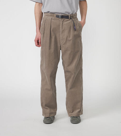 노스페이스 퍼플라벨 바지 Corduroy Wide Straight Field Pants N25FC099
