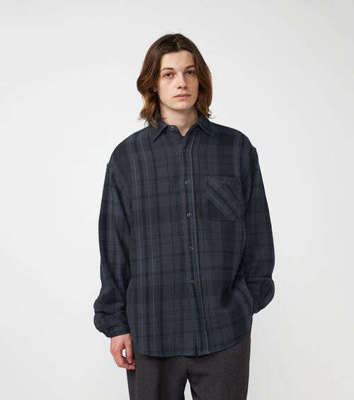 노스페이스 퍼플라벨 셔츠 Flannel Plaid Field Shirt N25FG097