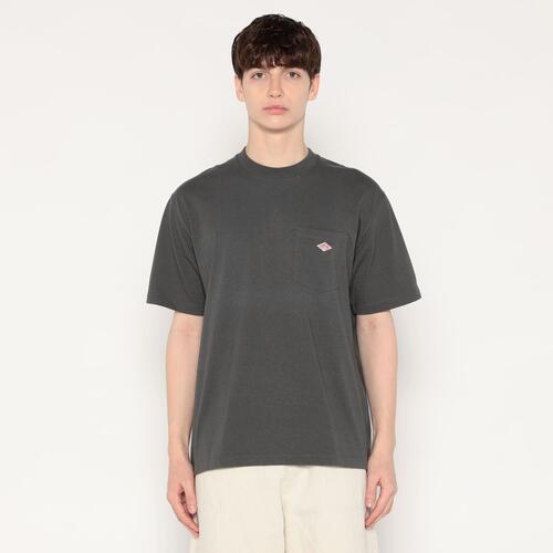 단톤 무지 반팔 티 셔츠 포켓 25SS DT-C0198 TCB
