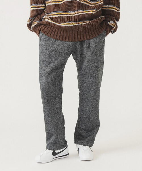 빔즈 X 그라미치 니트 플리스 팬츠 바지 11-24-3721-585