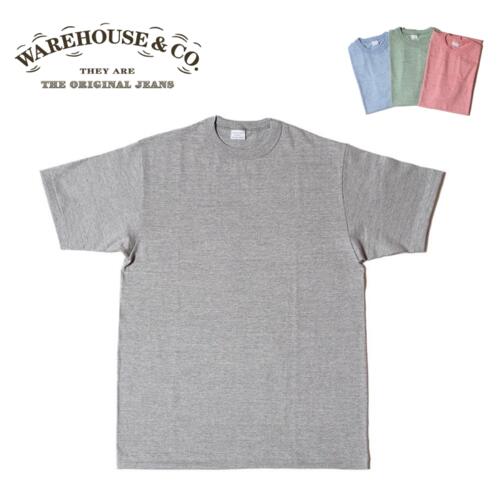 웨어하우스 4096 반팔 티 셔츠 무지  88/12 빈티지