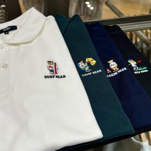 빔즈 하트 반팔 폴로 피케 티 자수 42-02-0034-819