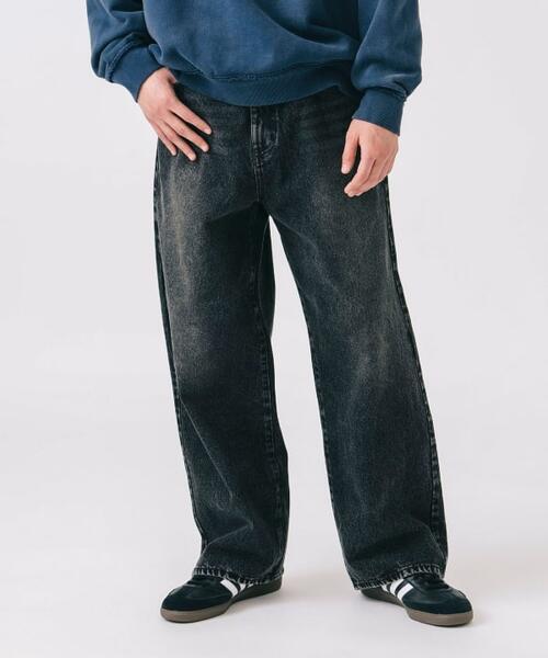 빔즈 하트 블라스트 와이드 스트레이트 데님 팬츠 청바지 42-21-0046-147