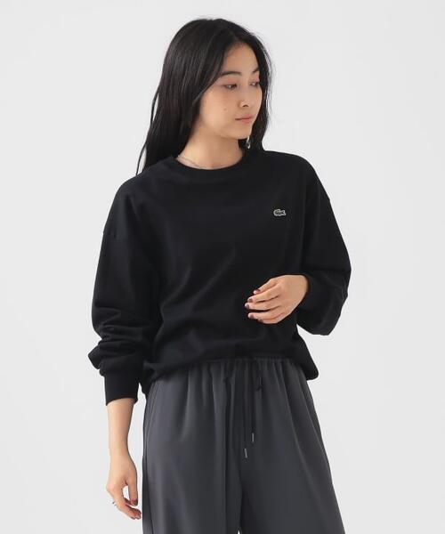 B MING by BEAMS 빔즈 X 라코스테 긴팔 티 여성 93-14-0424-462