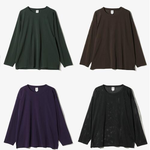 남이서팔 S.S 티 셔츠 긴팔 니트 메쉬 Knit Mesh 25AW RW654