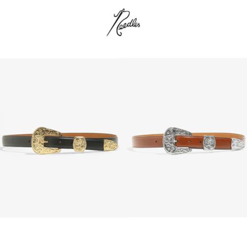 니들스 가죽 벨트 Papillon Western Tip Belt RW027 25AW