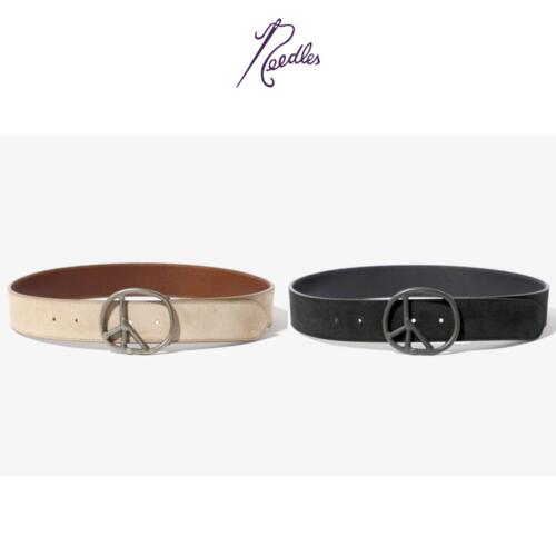 니들스 피스 버클 벨트 스웨이드 가죽 25AW RW028