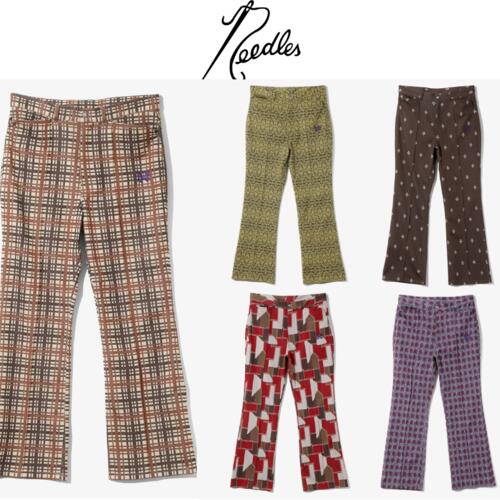 니들스 부츠컷 진 폴리 자카드 팬츠 바지 Poly Jacquard RW311 25AW