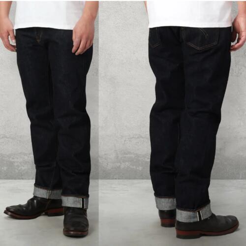 THE FLAT HEAD 플랫헤드 18oz 와이드 테이퍼드 데님 팬츠 청바지 FN-8004