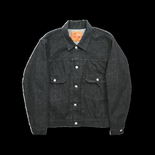 풀카운트 2102BKSS Type 2 블랙 데님 재킷 Super Smooth