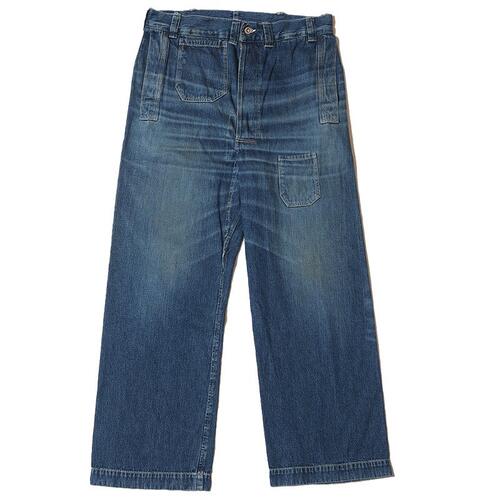 웨어하우스 존글루코우 데님 팬츠 청바지 JG-01 1910s Netmaker’s Trousers USED WASH