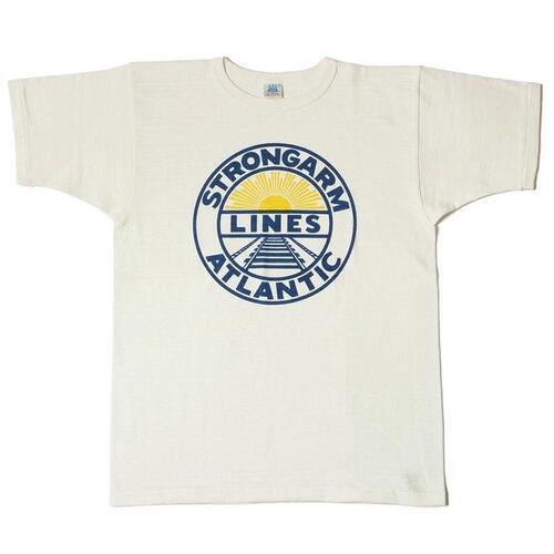 웨어하우스 존글루코우 반팔 티 JG-CS06 Strongarm Atlantic 25AW