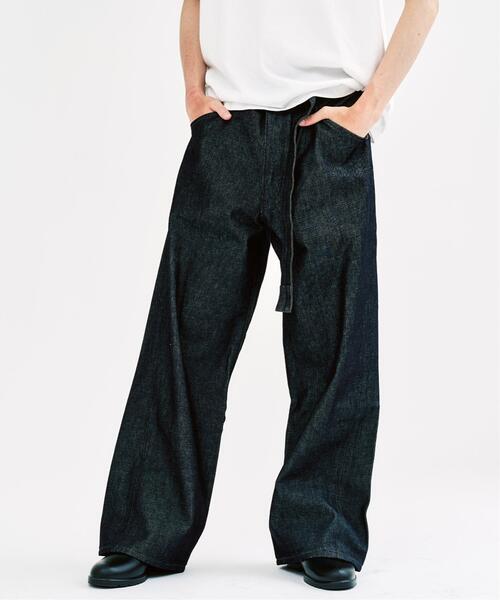 리바이스 X EDIFICE 벨트 데님 팬츠 청바지 L30 25030313003530 25AW