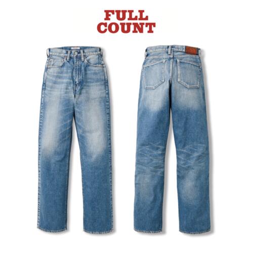 풀카운트 여성 와이드 스트레이트 먼로 데님 팬츠 청바지 0107HW-21