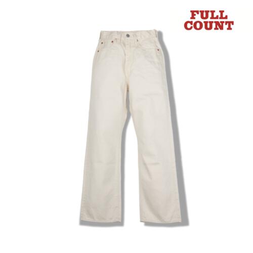 풀카운트 와이드 스트레이트 먼로 데님 팬츠 에크루 0107EC