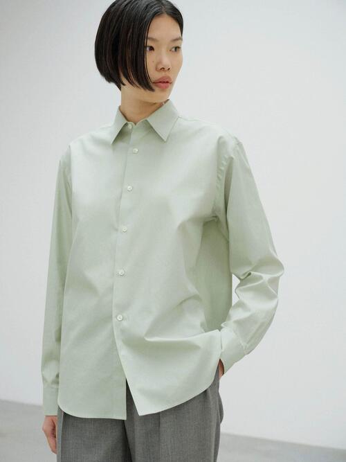 오라리 여성 셔츠 WASHED FINX TWILL SHIRT 25AW