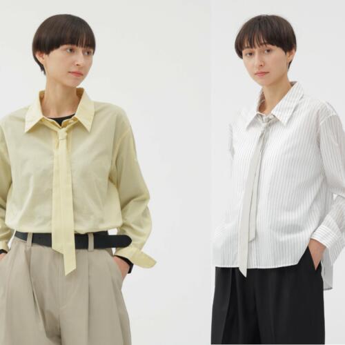 마가렛호웰 여성 셔츠 SOFT COTTON CHAMBRAY SHIRT 25AW