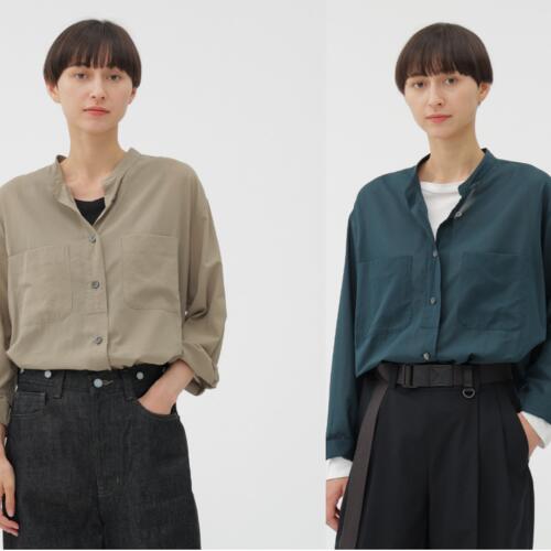 마가렛호웰 여성 셔츠 COTTON VOILE SHIRT 25AW