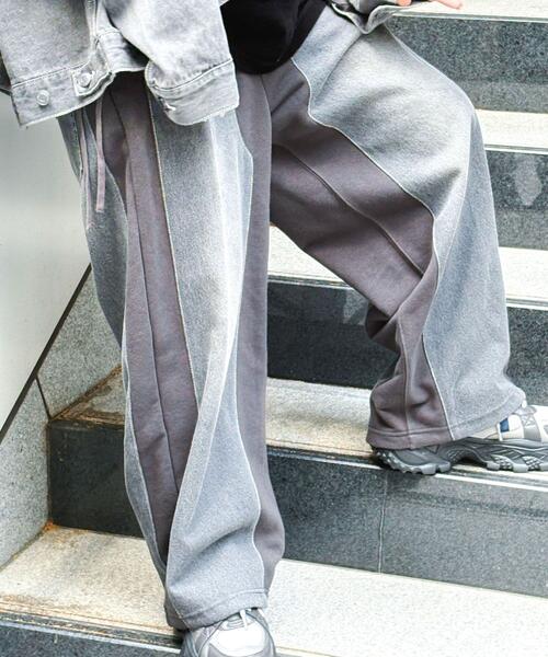 니코앤드 데님 믹스 이지 와이드 팬츠 청바지 496199